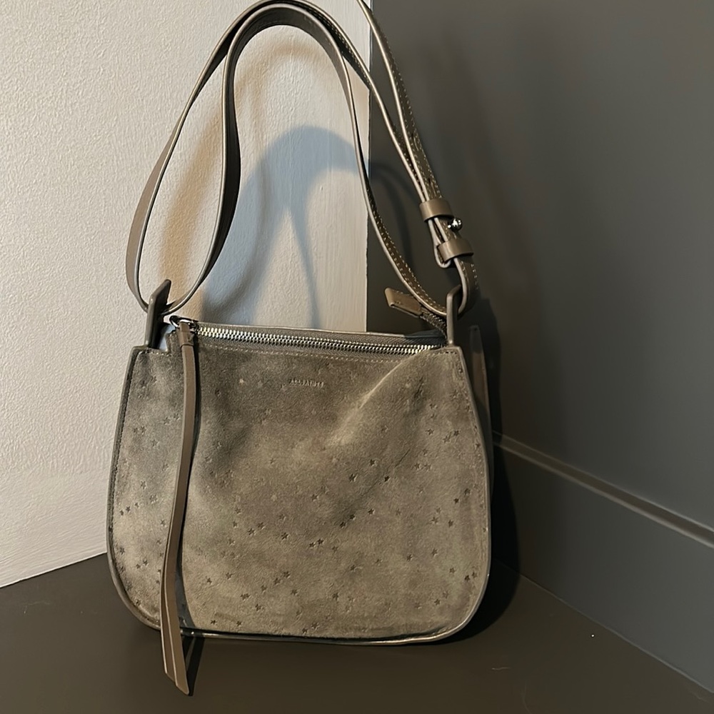 ALLSAINTS MINI ECHO STAR EMBOSSED CONVERTIBLE BAG ⭐️!